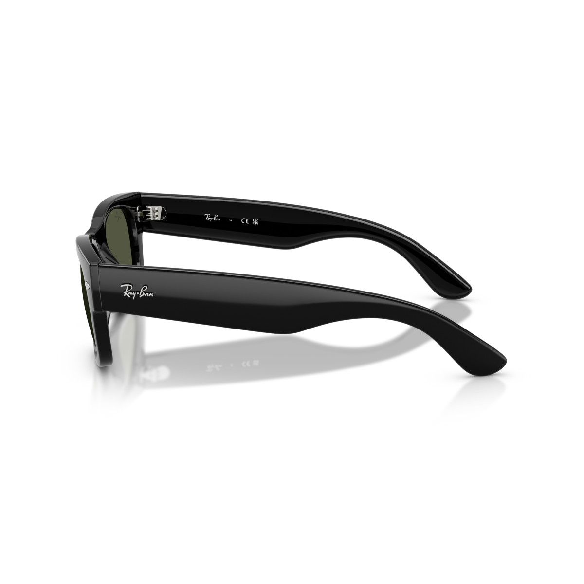 Ray-Ban Mega Wayfarer II saulesbrilles | Black - Green