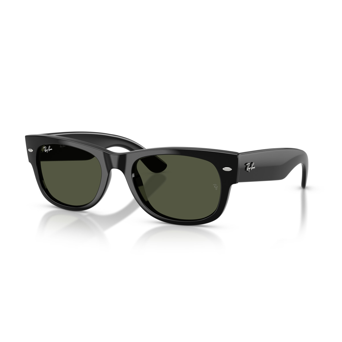 Ray-Ban Mega Wayfarer II saulesbrilles | Black - Green
