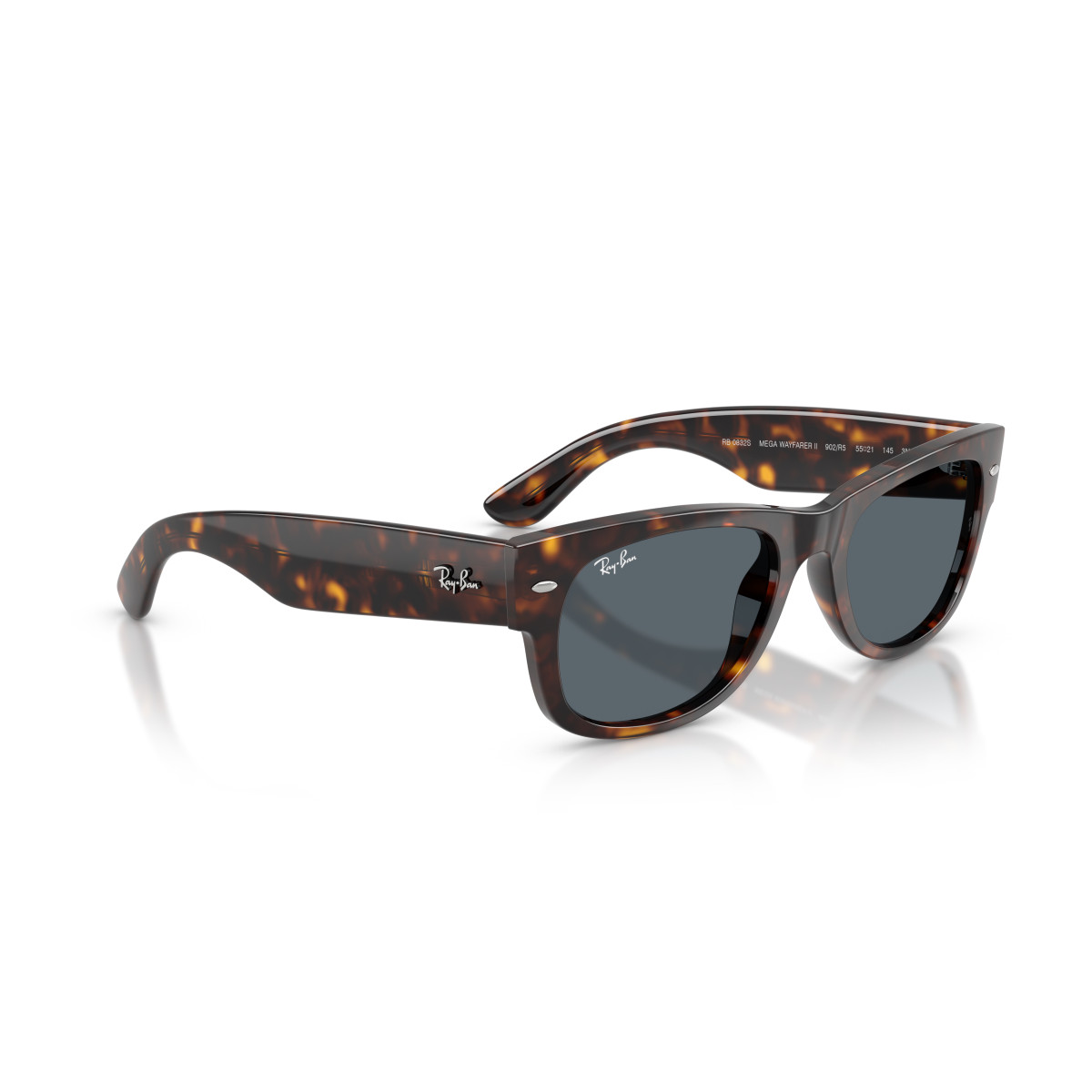 Ray-Ban Mega Wayfarer II saulesbrilles | Havana - Blue