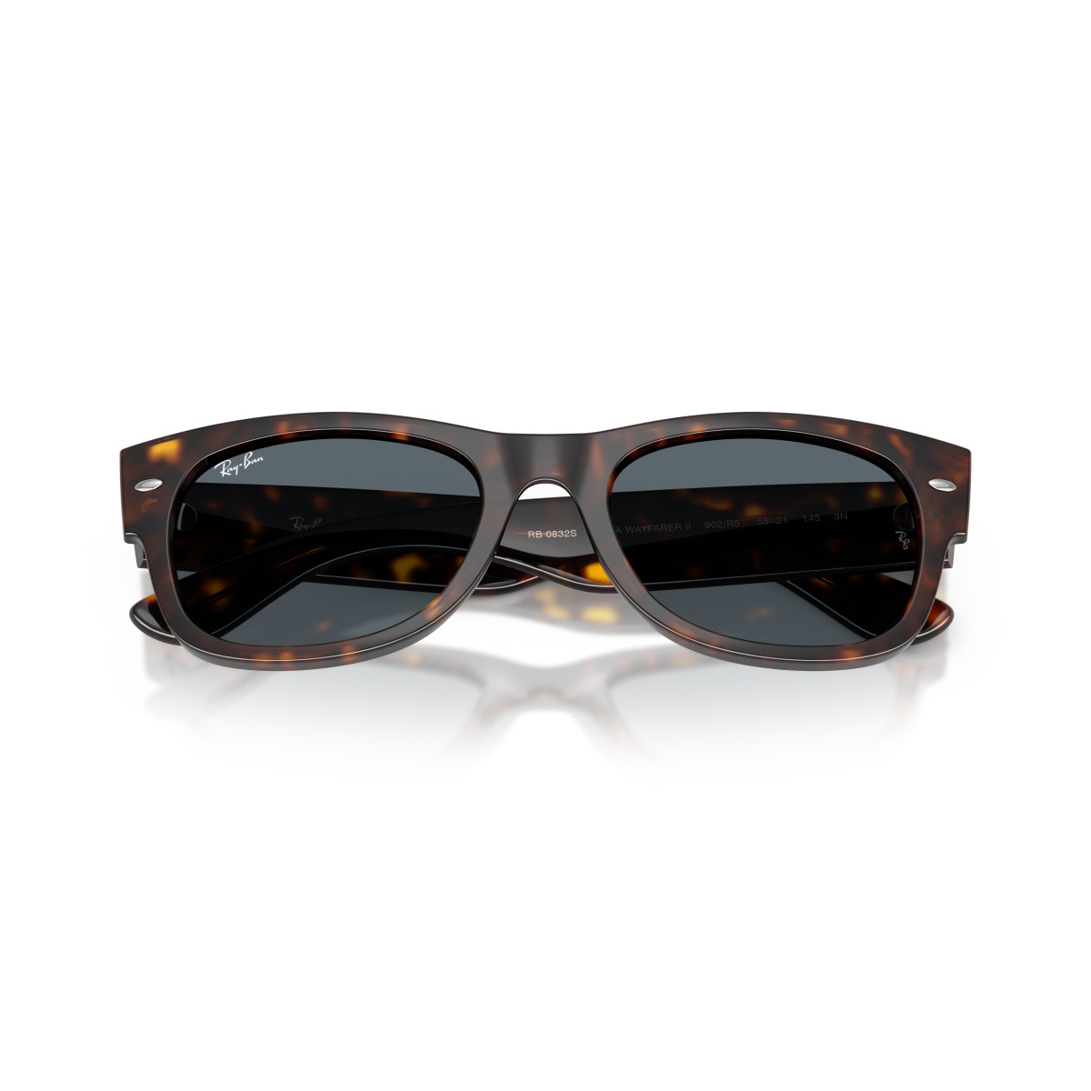 Ray-Ban Mega Wayfarer II saulesbrilles | Havana - Blue