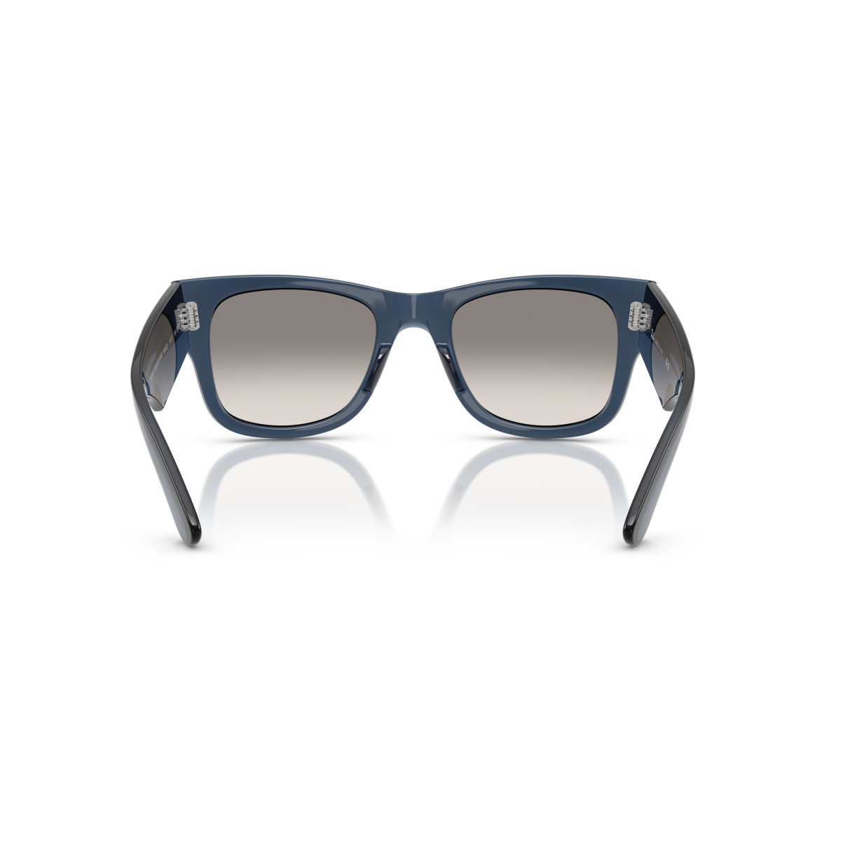 Ray-Ban Mega Wayfarer saulesbrilles | Transparent Dark Grey - Clear Gradient Grey
