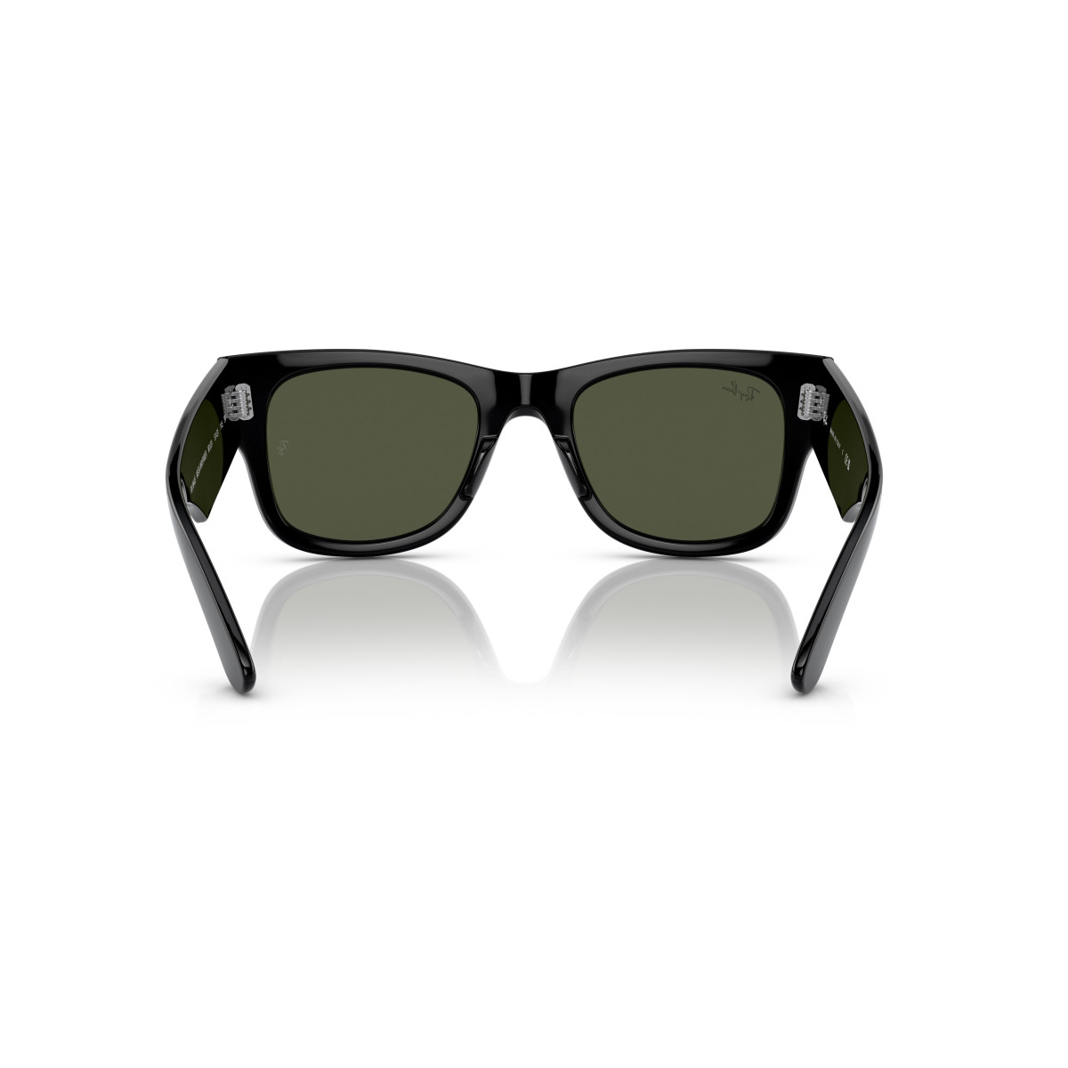 Ray-Ban Mega Wayfarer saulesbrilles | Black - Green
