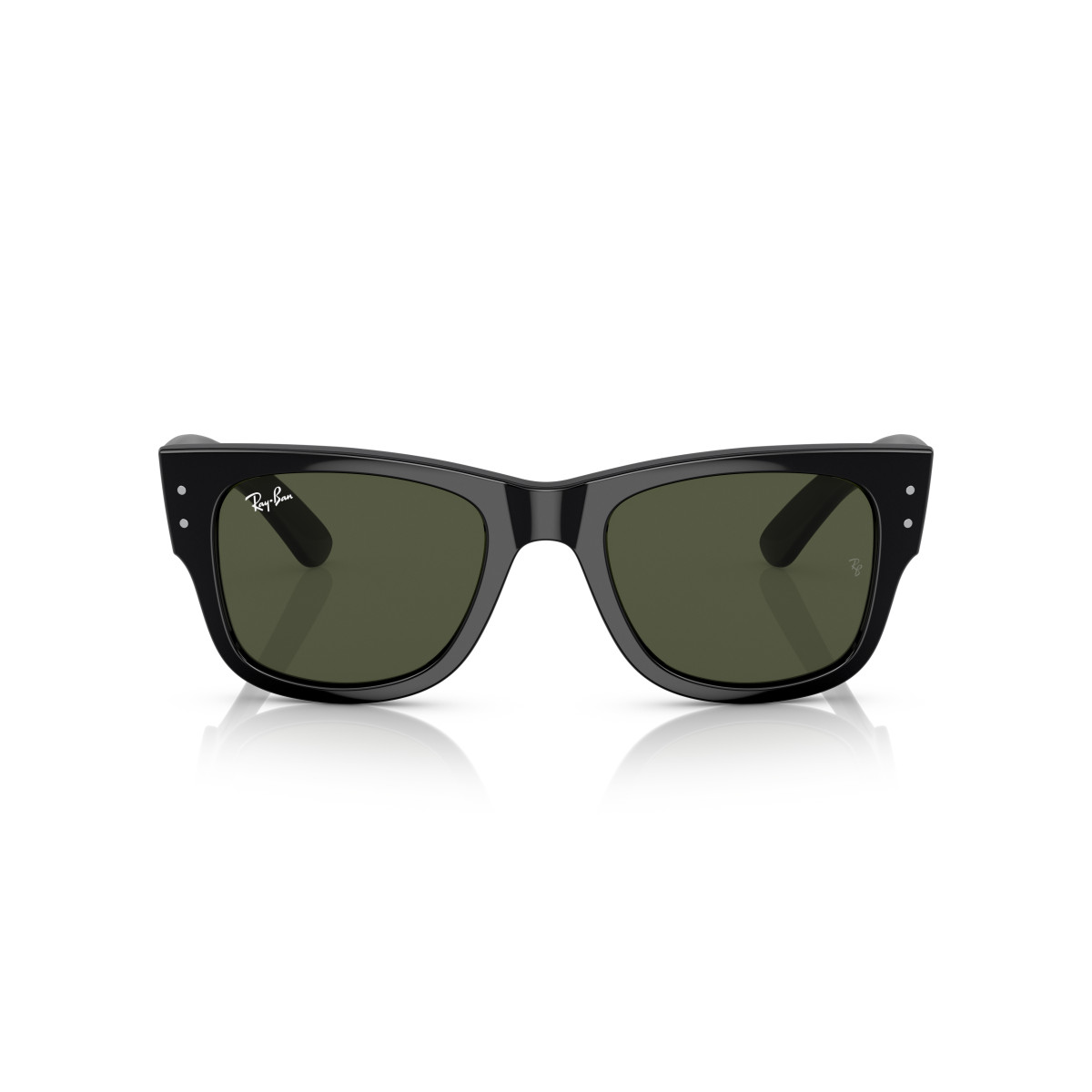 Ray-Ban Mega Wayfarer saulesbrilles | Black - Green