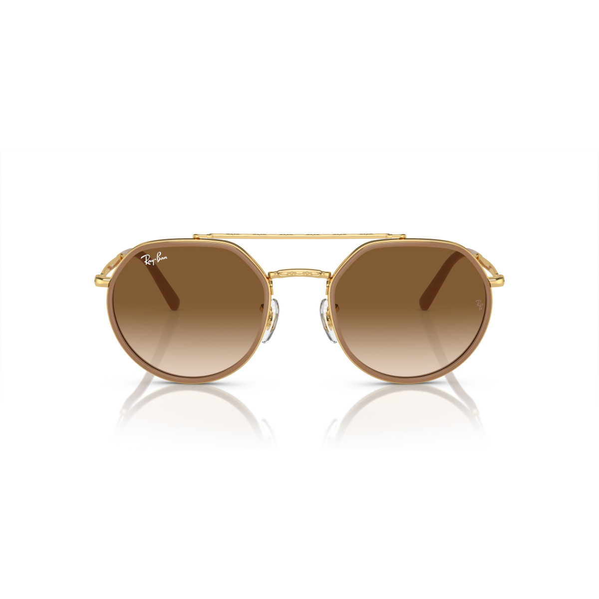 Ray-Ban RB3765 saulesbrilles | Arista Gold - Light Brown