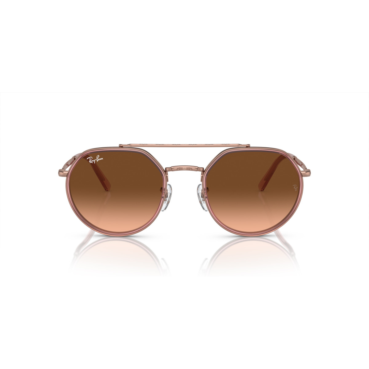 Ray-Ban RB3765 saulesbrilles | Copper - Pink Brown