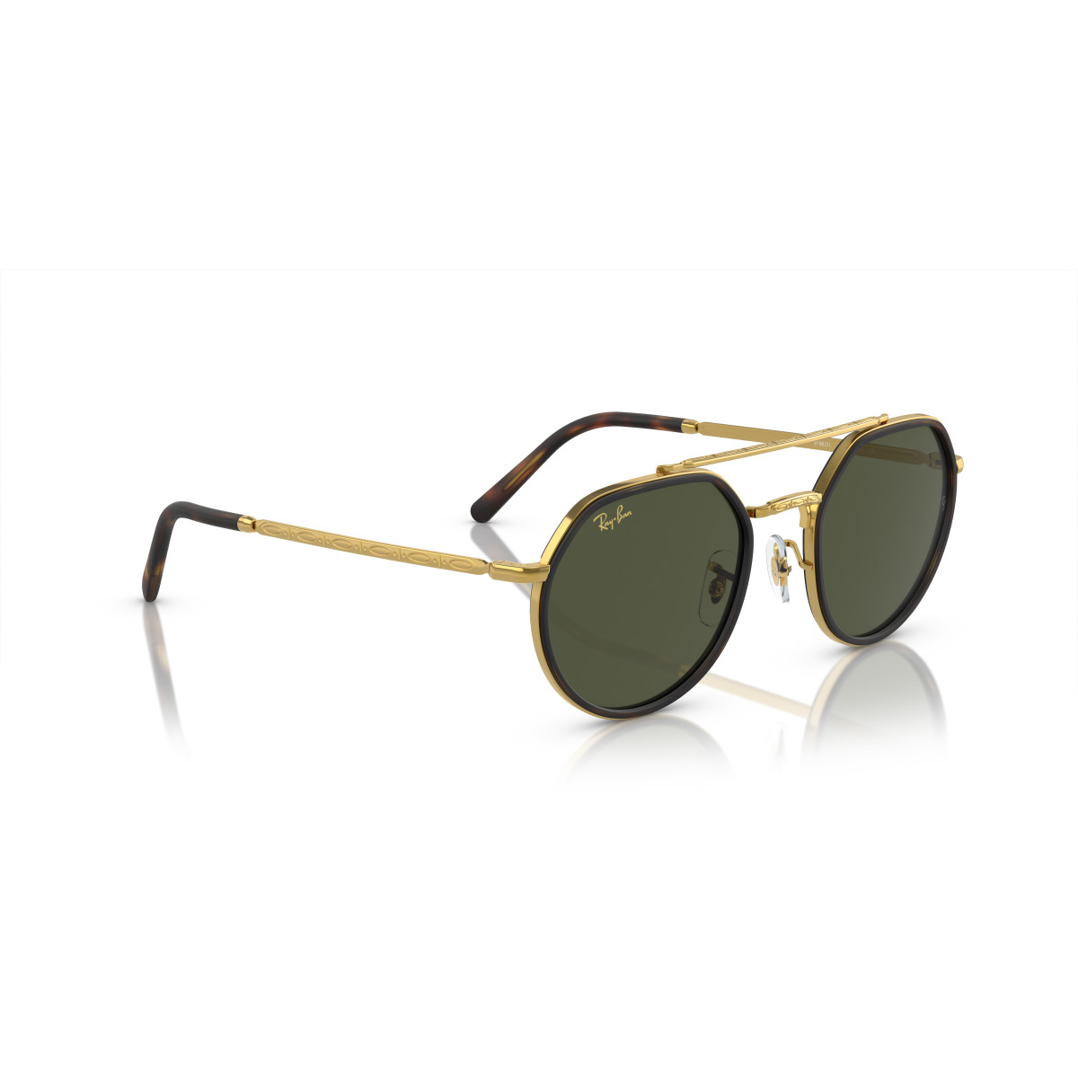 Ray-Ban RB3765 saulesbrilles | Legend Gold - Green