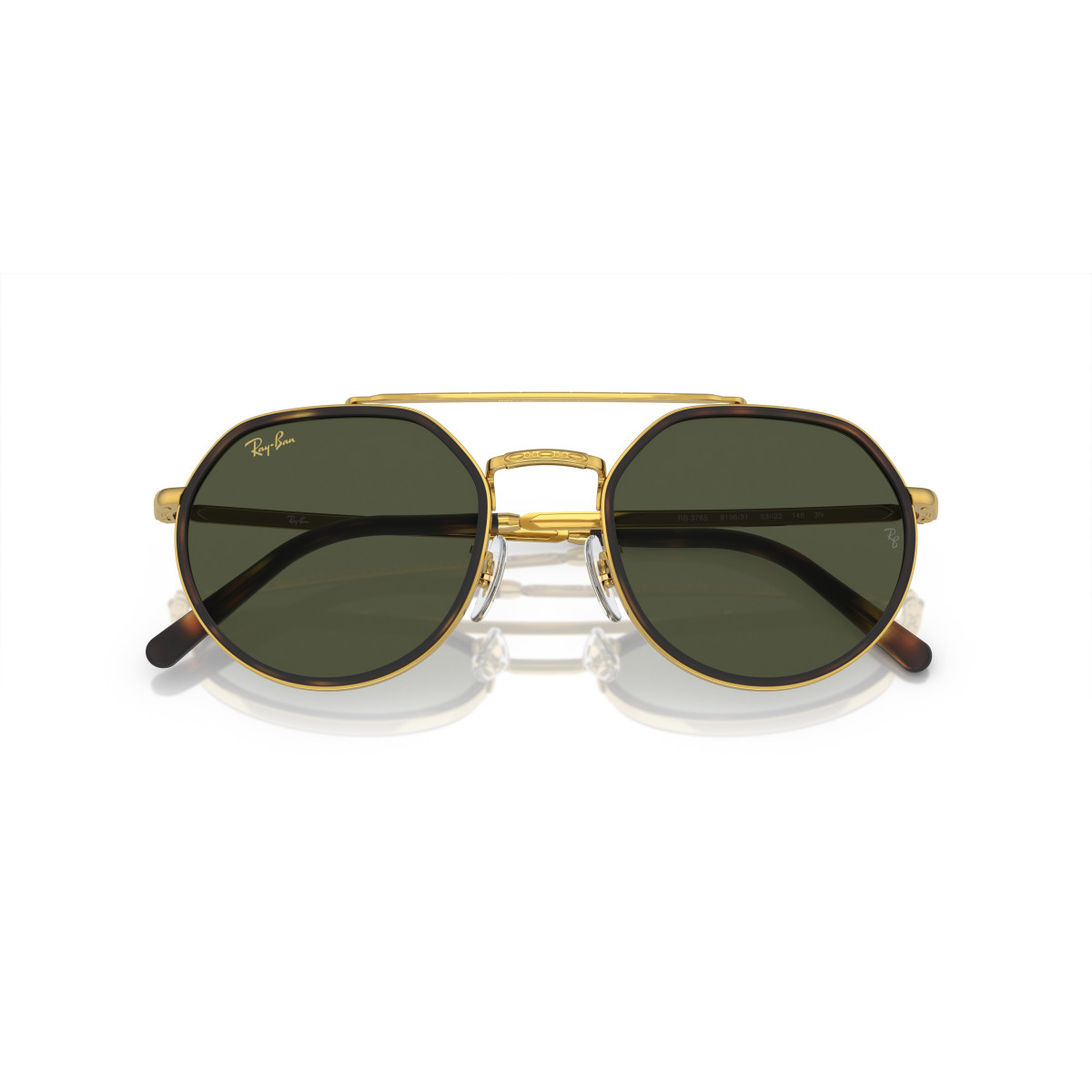 Ray-Ban RB3765 saulesbrilles | Legend Gold - Green