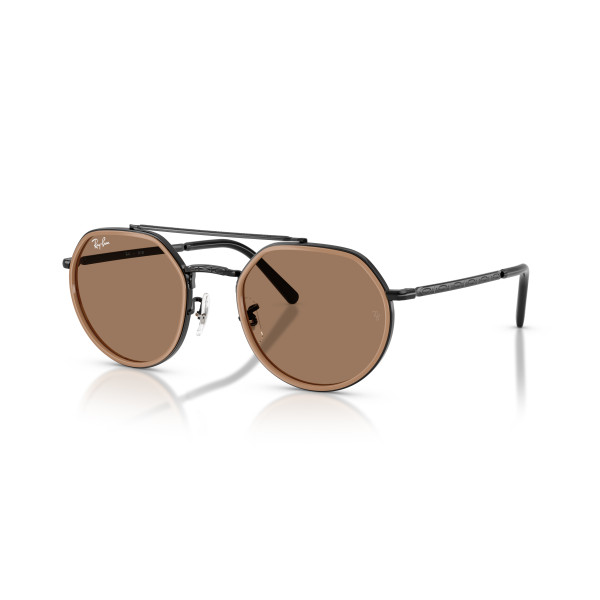 Ray-Ban RB3765 saulesbrilles | Black - Brown