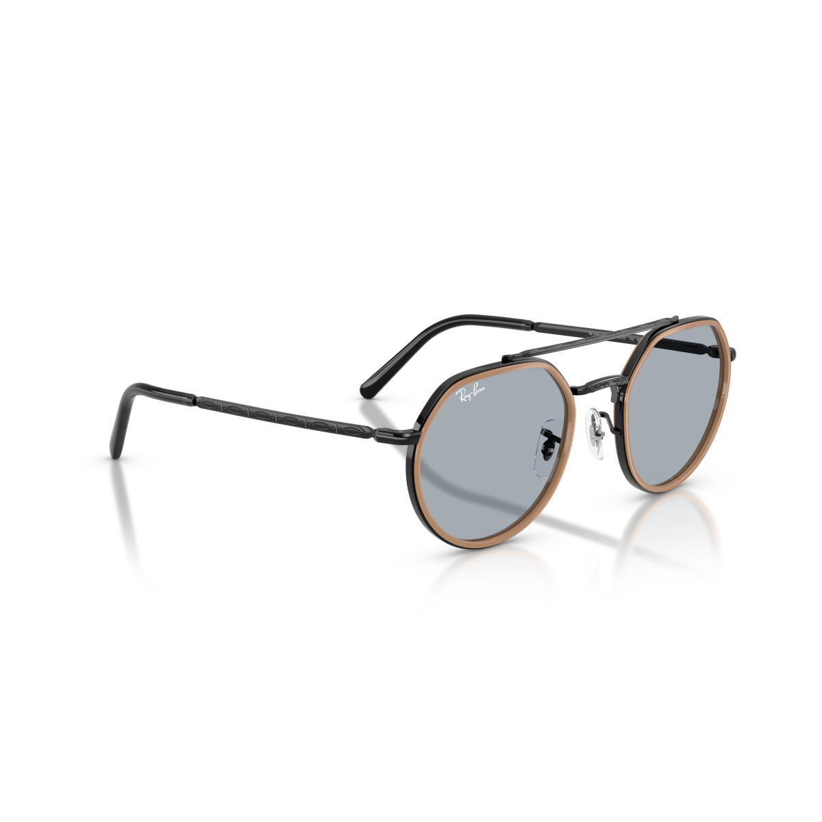 Ray-Ban RB3765 saulesbrilles | Black - Blue