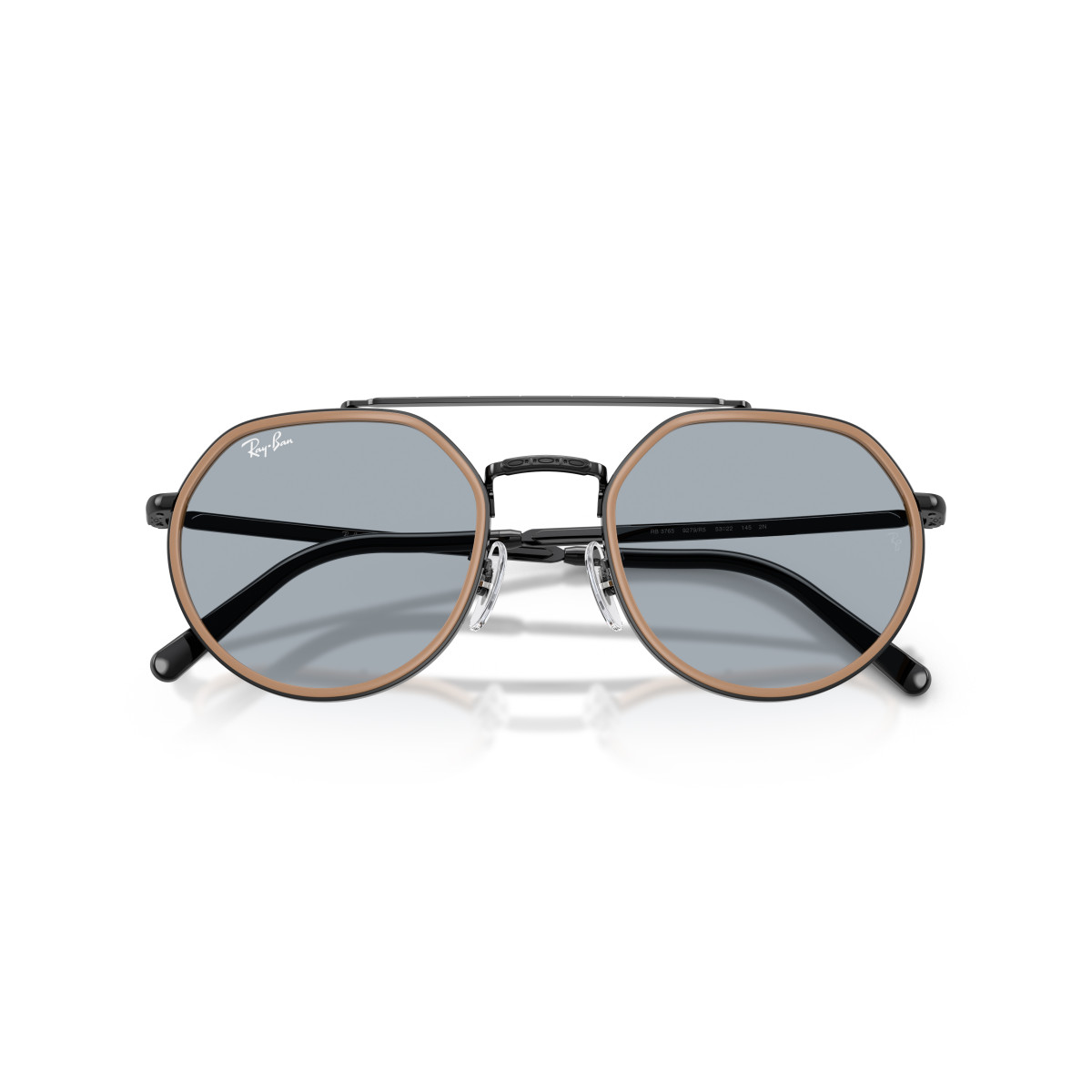 Ray-Ban RB3765 saulesbrilles | Black - Blue