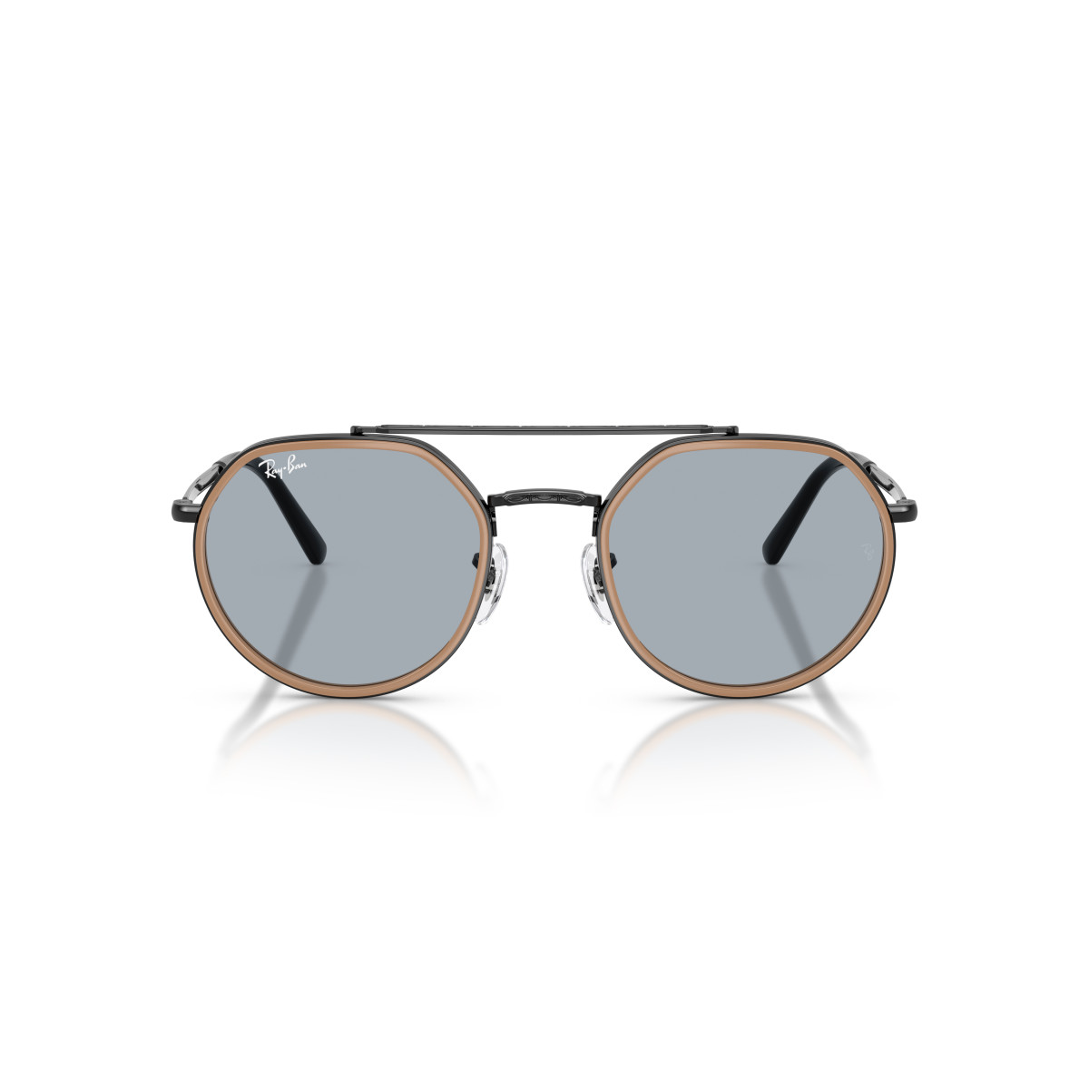 Ray-Ban RB3765 saulesbrilles | Black - Blue