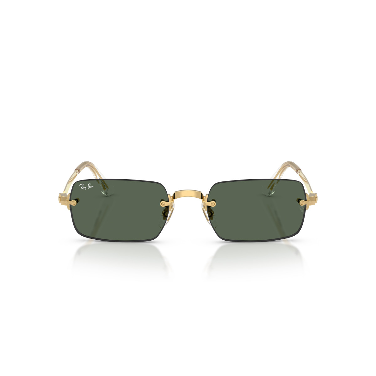 Ray-Ban RB3928 By A$AP Rocky saulesbrilles | Arista Gold - Dark Green