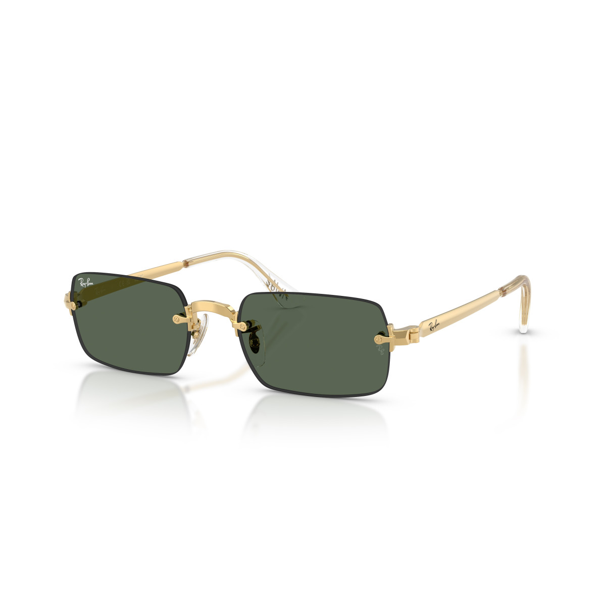 Ray-Ban RB3928 By A$AP Rocky saulesbrilles | Arista Gold - Dark Green
