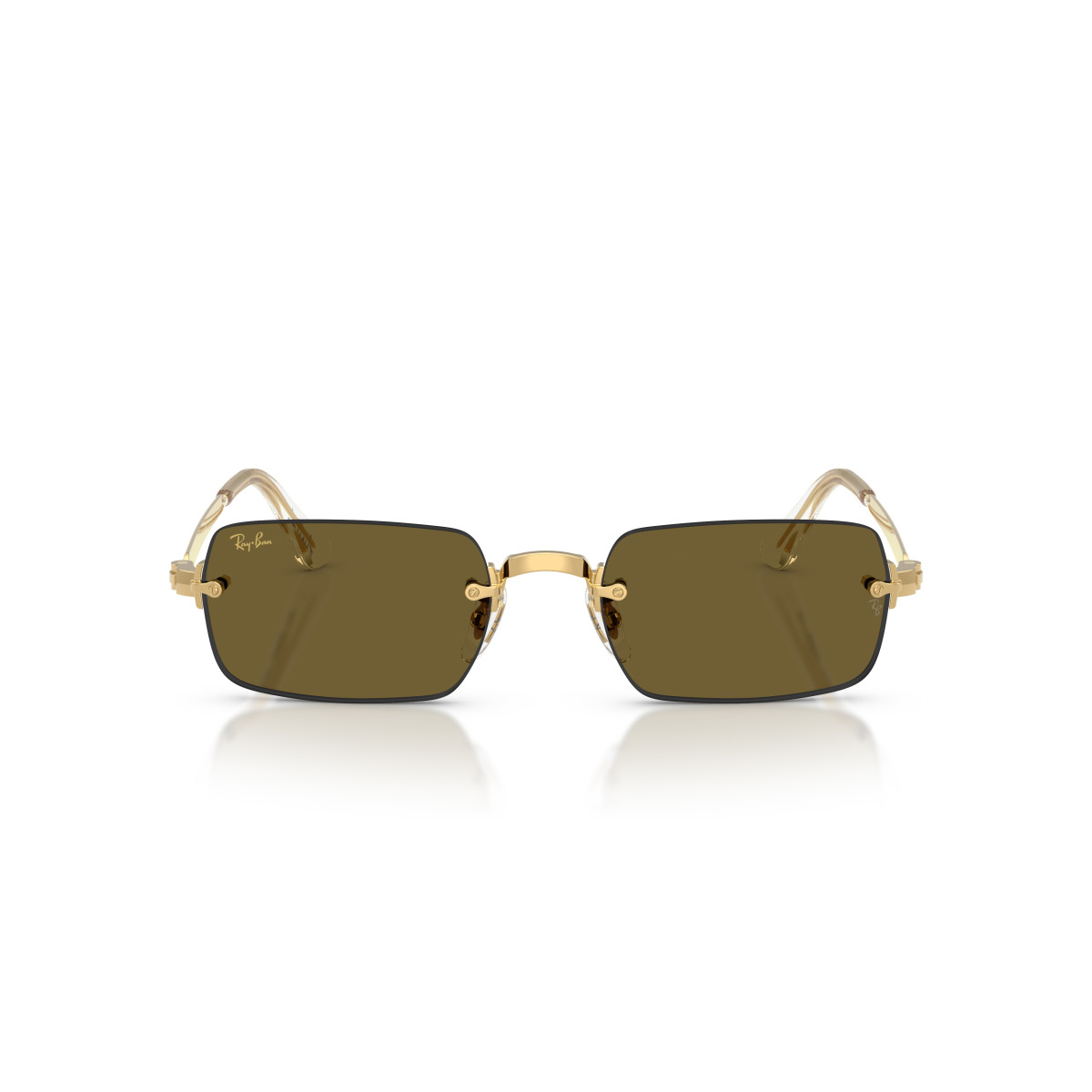 Ray-Ban RB3928 By A$AP Rocky saulesbrilles | Arista Gold - Dark Brown