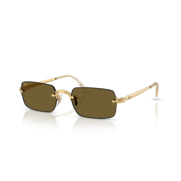 Ray-Ban RB3928 By A$AP Rocky saulesbrilles | Arista Gold - Dark Brown