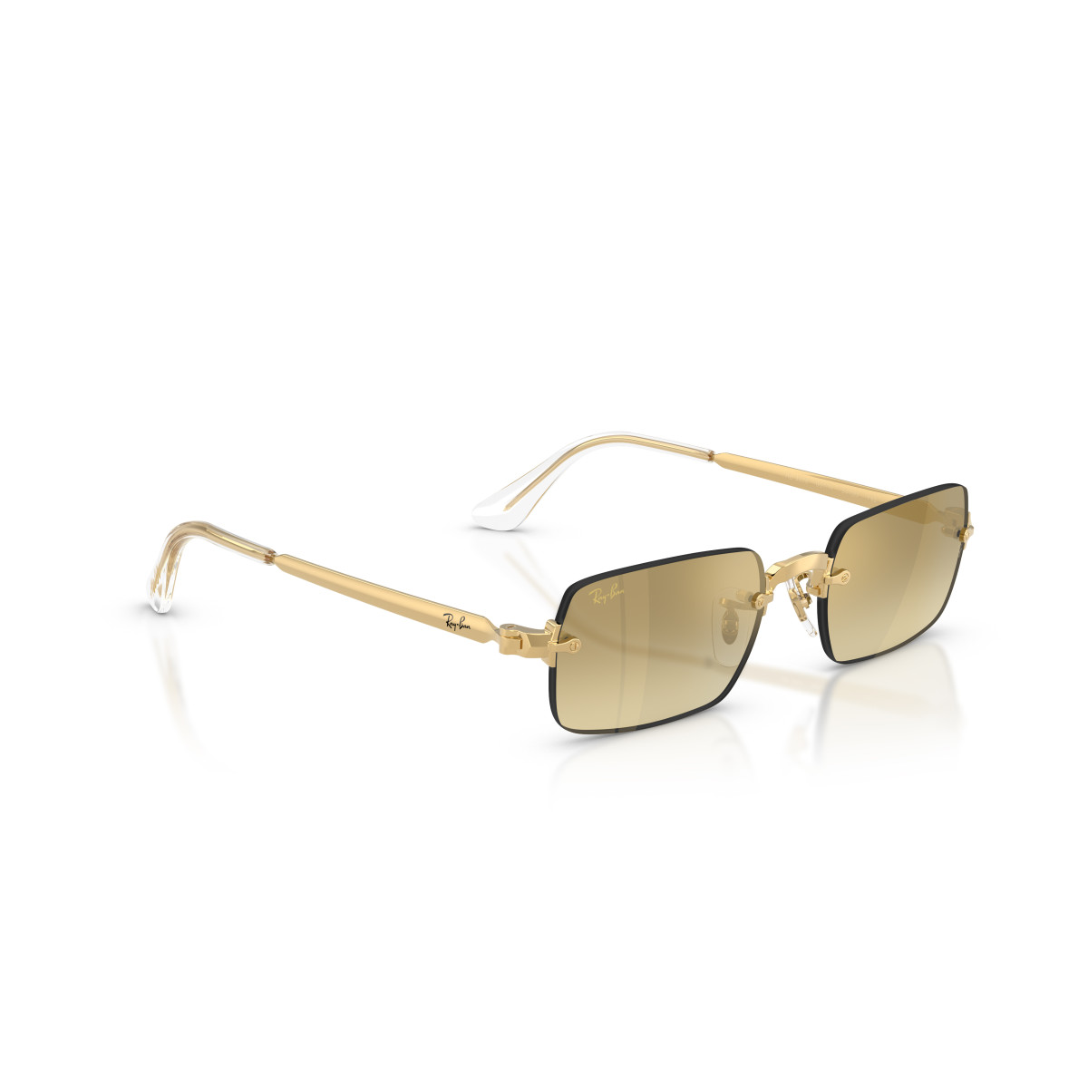 Ray-Ban RB3928 By A$AP Rocky saulesbrilles | Arista Gold - Brown Mirror Gold