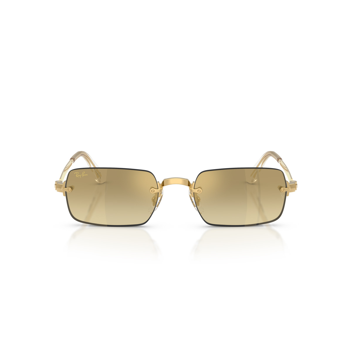 Ray-Ban RB3928 By A$AP Rocky saulesbrilles | Arista Gold - Brown Mirror Gold