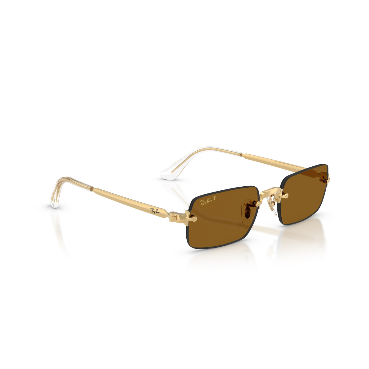 Ray-Ban RB3928 By A$AP Rocky saulesbrilles | Polarized | Arista Gold - Dark Brown