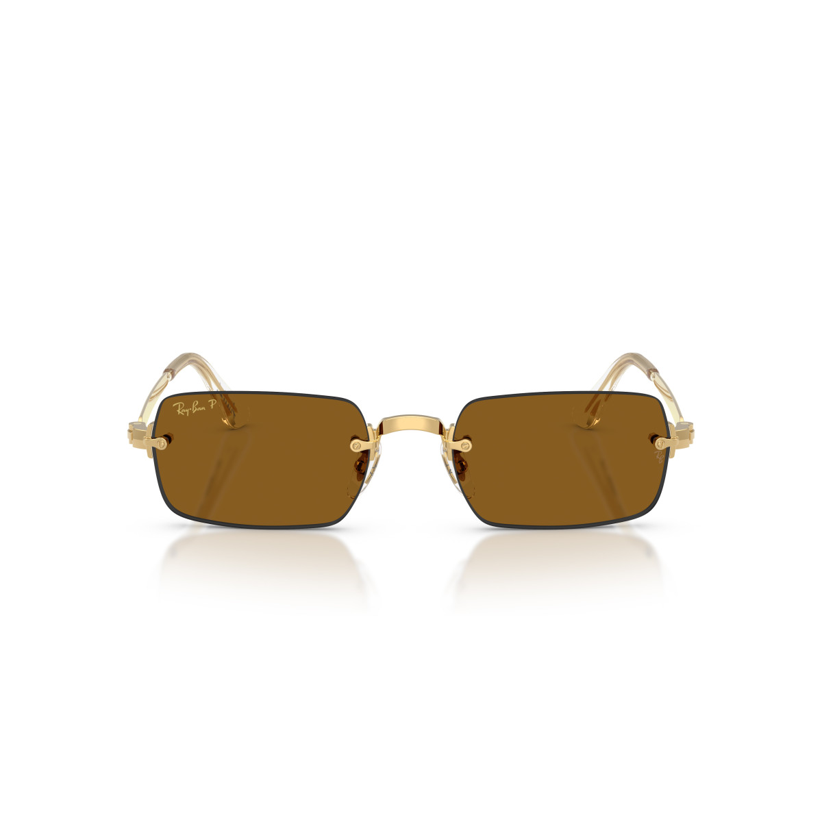 Ray-Ban RB3928 By A$AP Rocky saulesbrilles | Polarized | Arista Gold - Dark Brown
