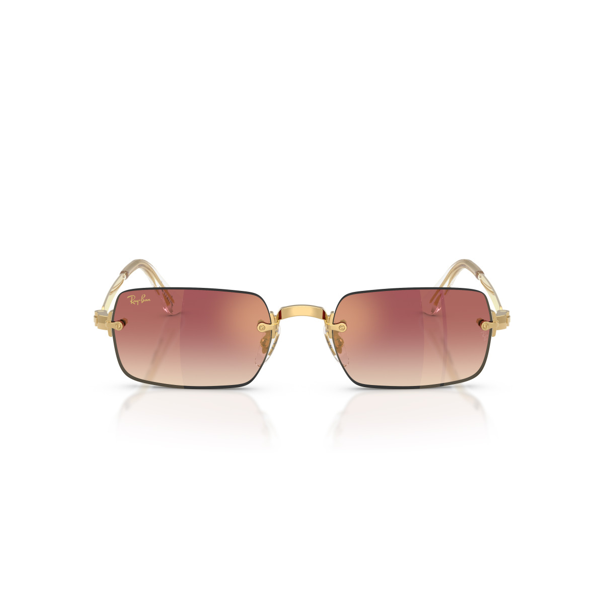 Ray-Ban RB3928 By A$AP Rocky saulesbrilles | Arista Gold - Clear Gradient Dark Violet