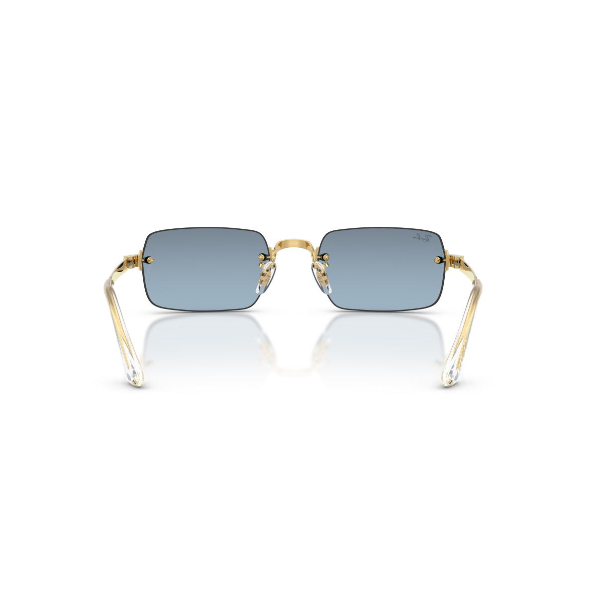 Ray-Ban RB3928 By A$AP Rocky saulesbrilles | Arista Gold - Blue Gradient Dark Grey