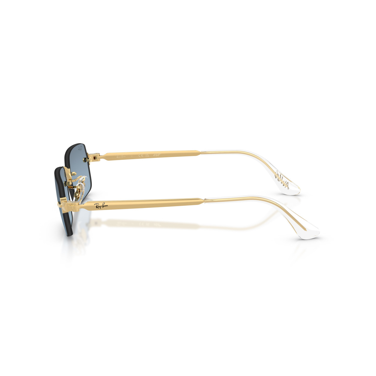 Ray-Ban RB3928 By A$AP Rocky saulesbrilles | Arista Gold - Blue Gradient Dark Grey