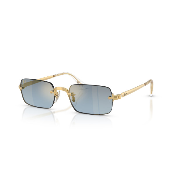 Ray-Ban RB3928 By A$AP Rocky saulesbrilles | Arista Gold - Blue Gradient Dark Grey