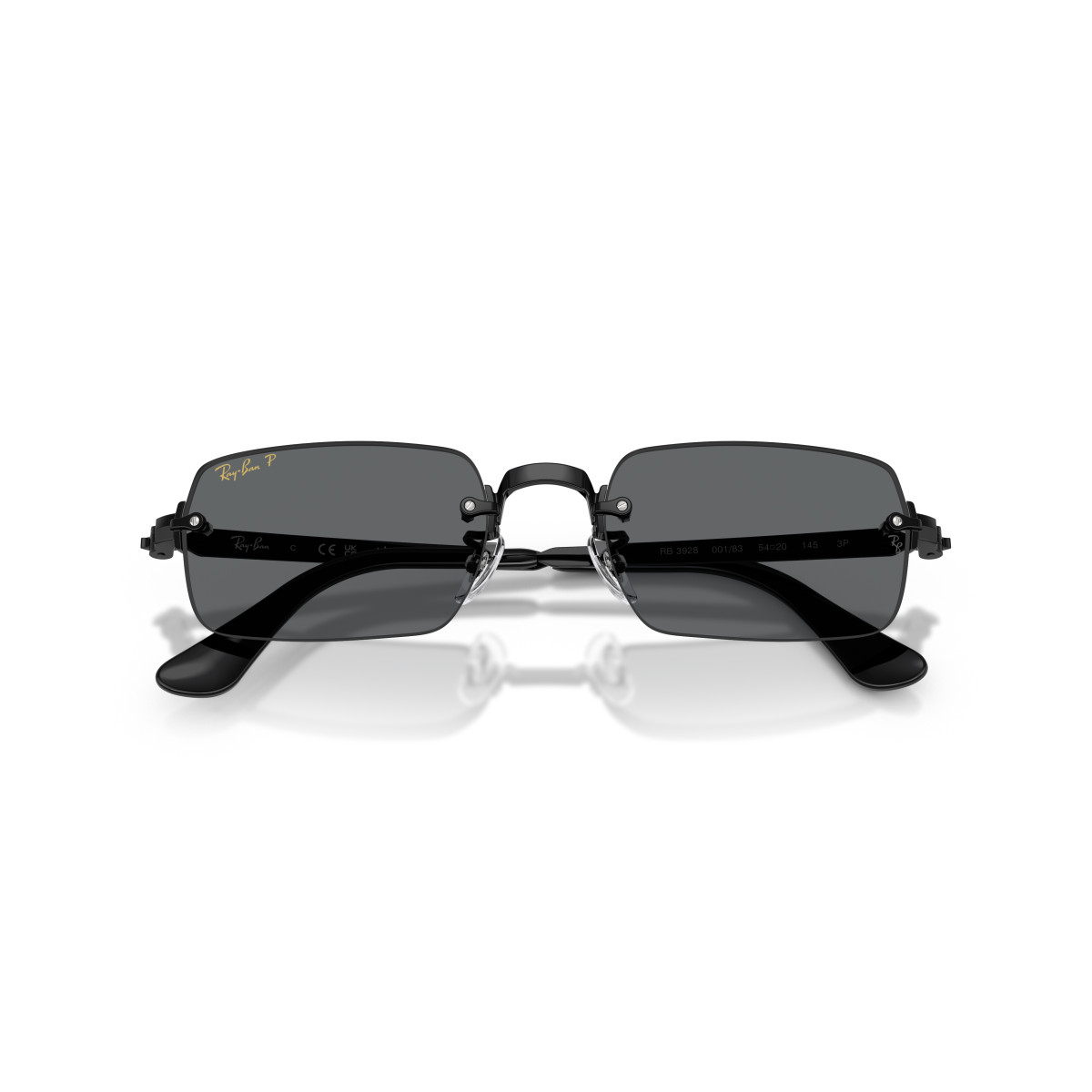Ray-Ban RB3928 By A$AP Rocky saulesbrilles | Polarized | Black - Dark Grey