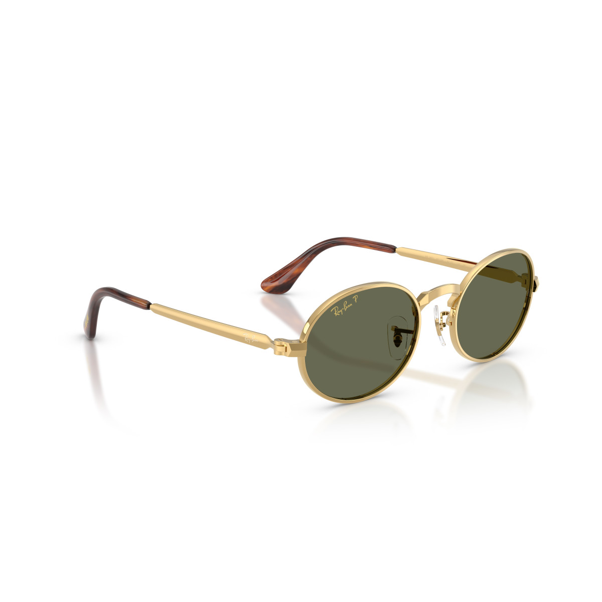 Ray-Ban RB3931 By A$AP Rocky saulesbrilles | Polarized | Arista Gold - Green