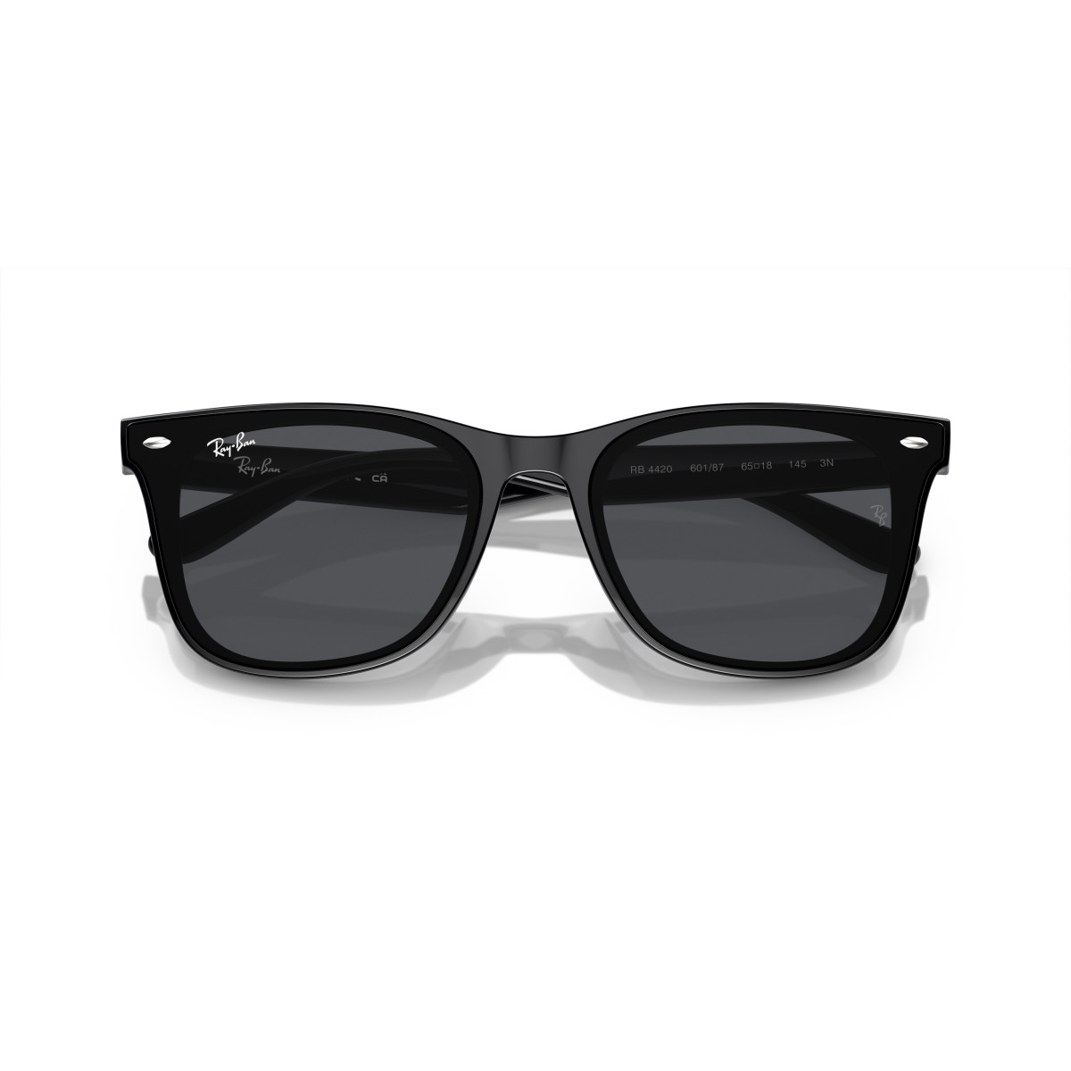 Ray-Ban RB4420 saulesbrilles | Black - Dark Gray