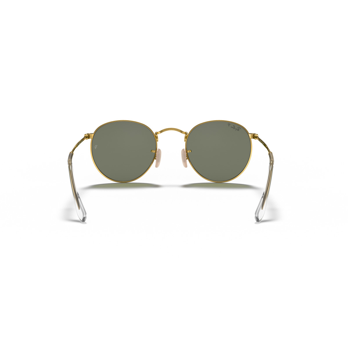 Ray-Ban Round Metal Small saulesbrilles | Polarised | Arista Gold - G-15 Green