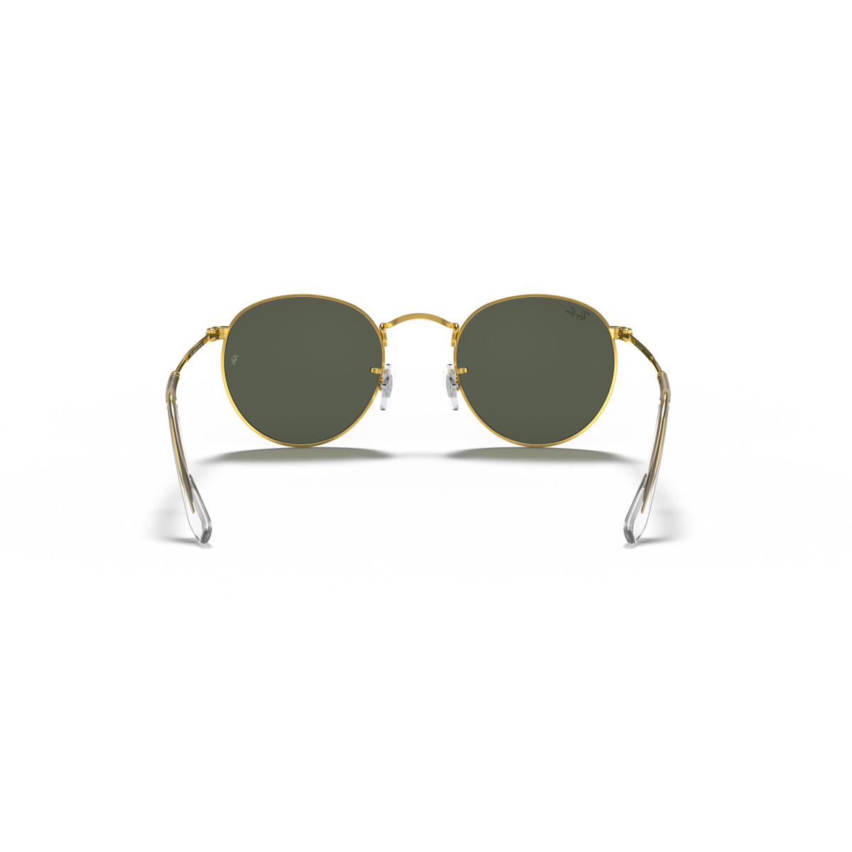 Ray-Ban Round Metal Large saulesbrilles | Gold - G-15 Green