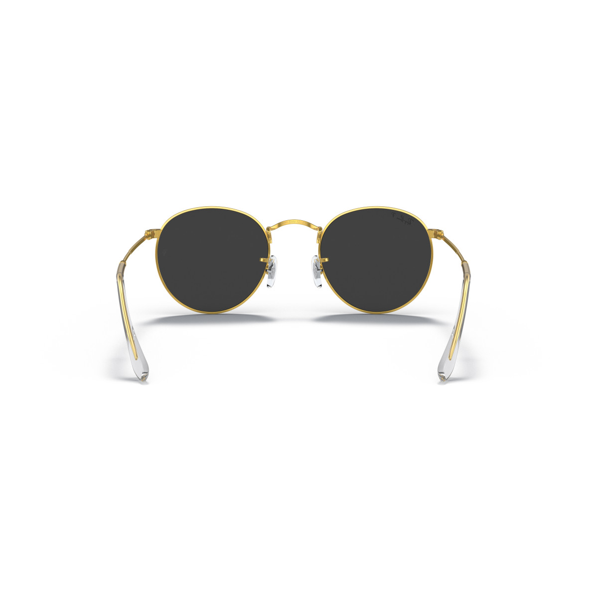 Ray-Ban Round Metal Large saulesbrilles | Polarised | Gold - Black