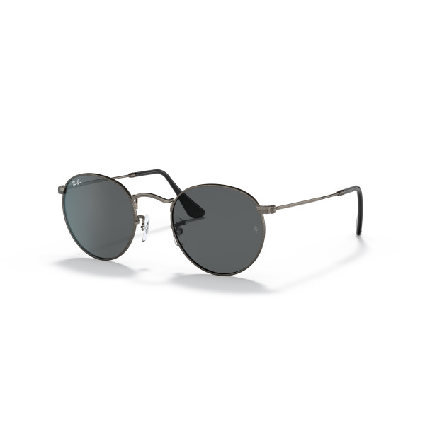 Ray-Ban Round Metal Large saulesbrilles | Gunmetal - Dark Grey Ray-Ban Round Metal Large saulesbrilles | Gunmetal - Dark Grey