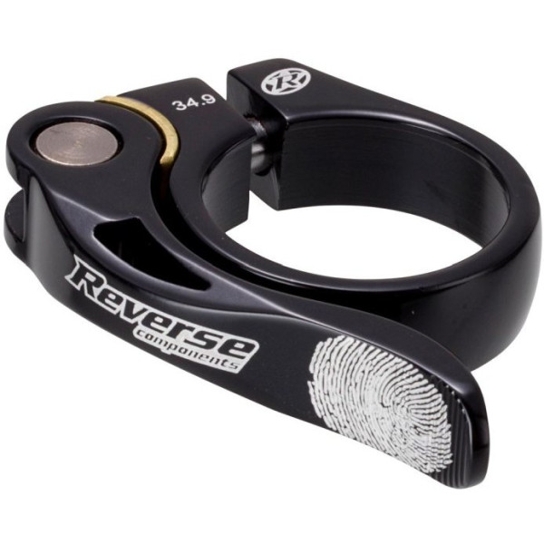 Reverse Long Life sēdekļa stutes skava | 34.9mm | Black