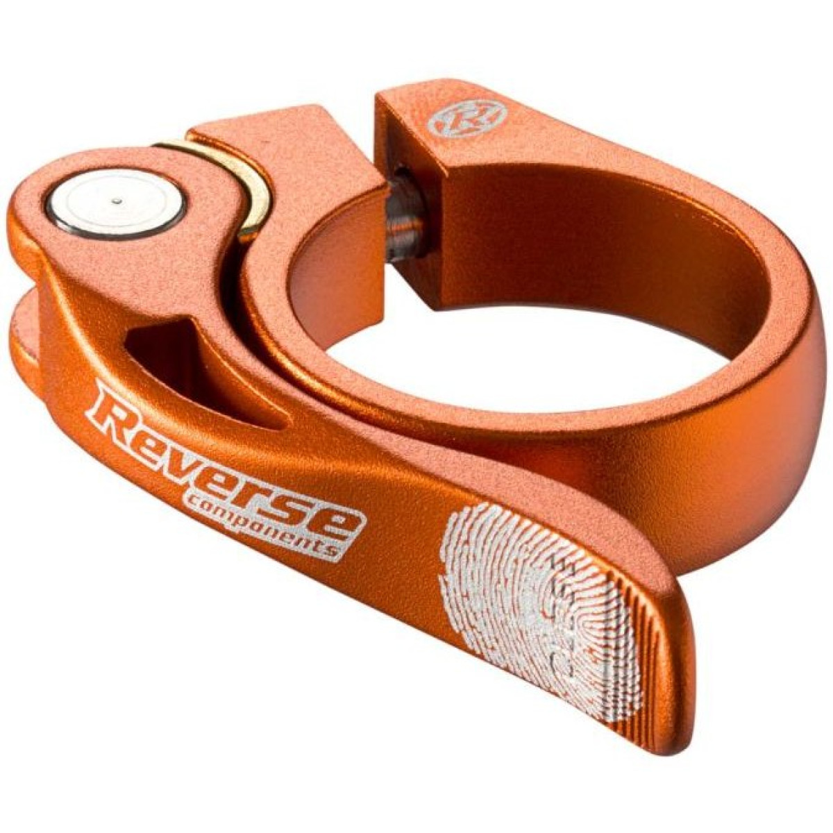 Reverse Long Life sēdekļa stutes skava | 34.9mm | Orange