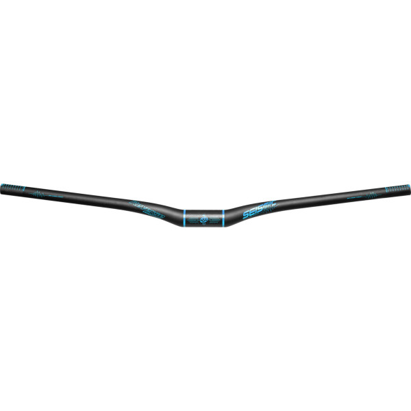 Reverse Components Seismic Carbon stūre | Ø 35.0 | Matēts melns - gaiši zils Reverse Components Seismic Carbon stūre | Ø 35.0 | Matēts melns - gaiši zils