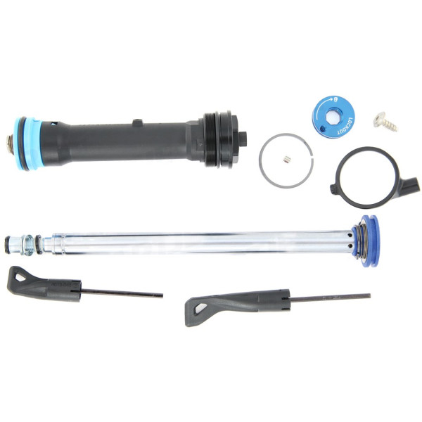 RockShox dakšas amortizatora montāžas komplekts | Turnkey 80-120mm Remote 17mm Cable Pull | Recon Silver TK C1 (2017+)