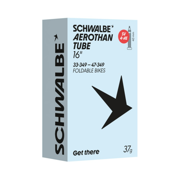 Schwalbe Aerothan Foldable Bikes 16" kamera 4AE | SV 40mm | 33/47-349