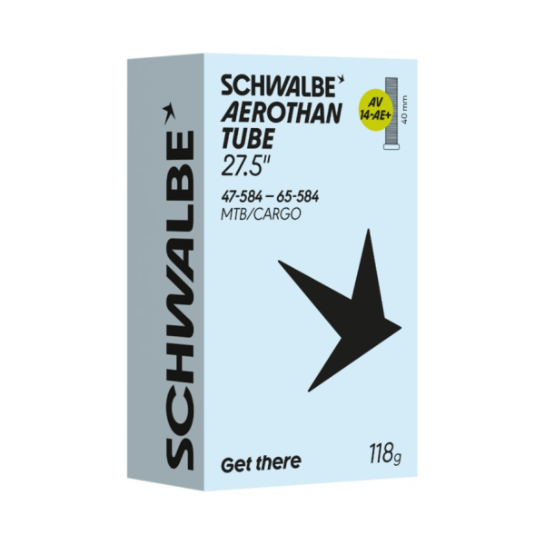 Schwalbe Aerothan MTB/Cargo 27.5" kamera 14AE+ | AV 40mm | 47/65-584