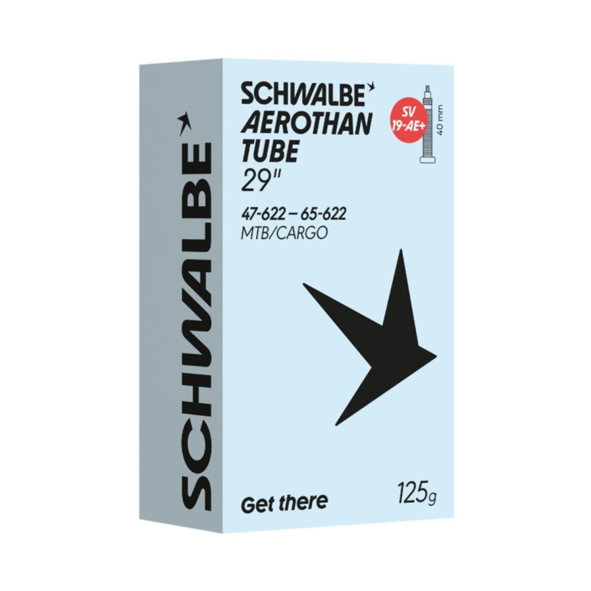 Schwalbe Aerothan MTB/Cargo 29" kamera 19AE+ | SV 40mm | 47/65-622