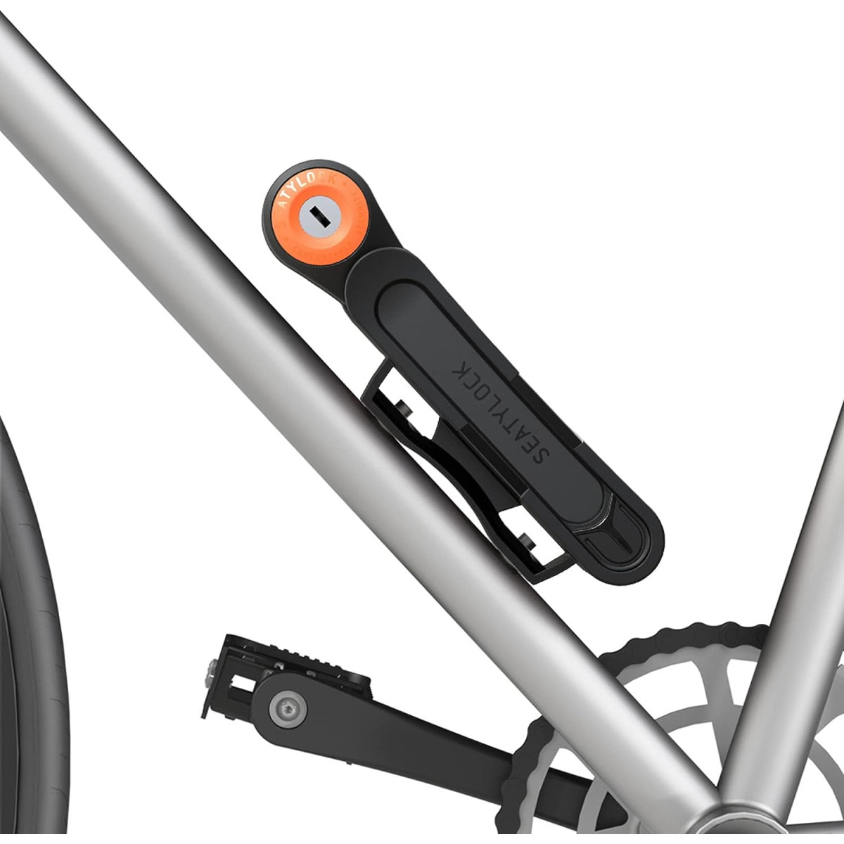 Seatylock Foldylock kompakts salokāms slēdzenes mehānisms | Oranžs