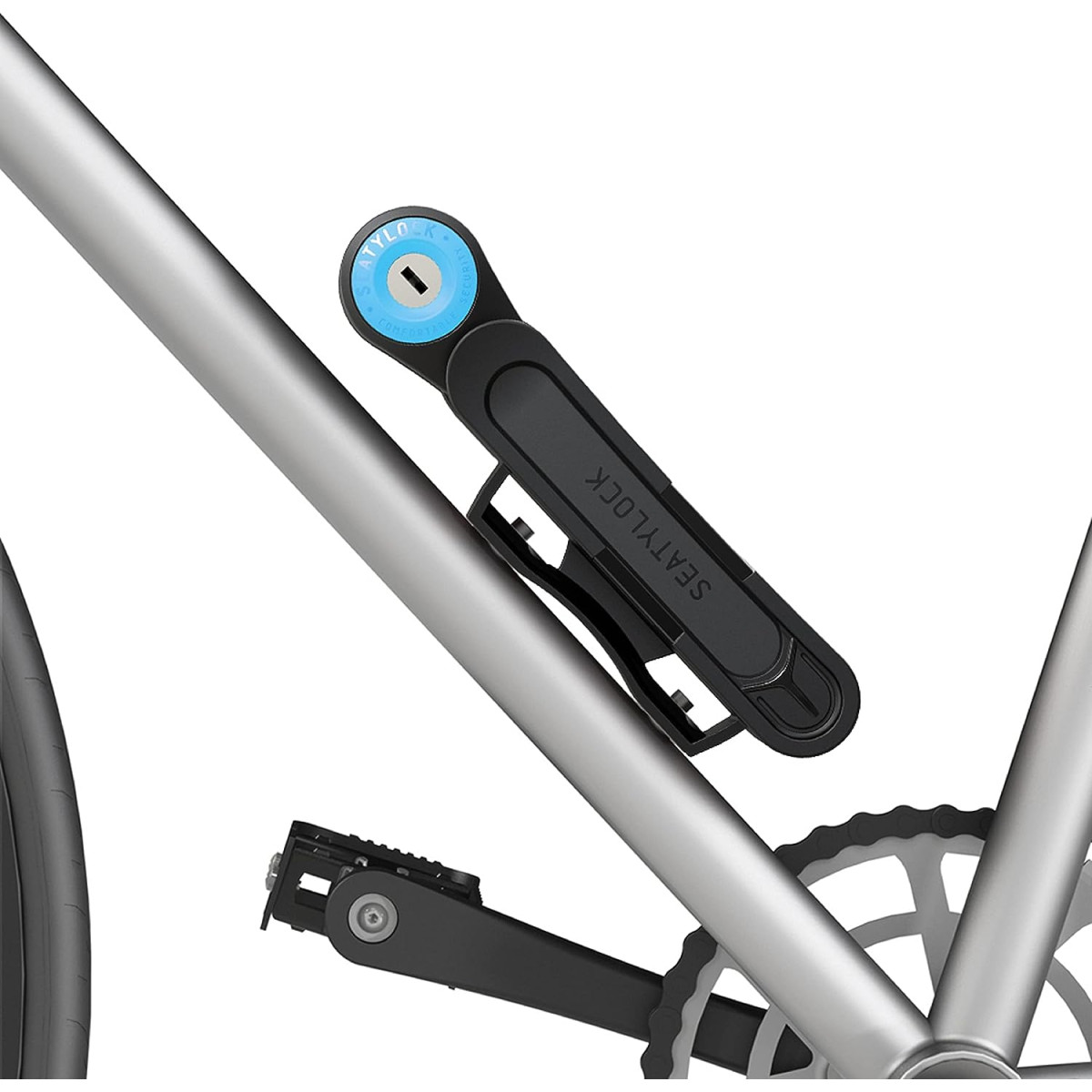 Seatylock Foldylock kompakts salokāms slēdzenes mehānisms | Zils