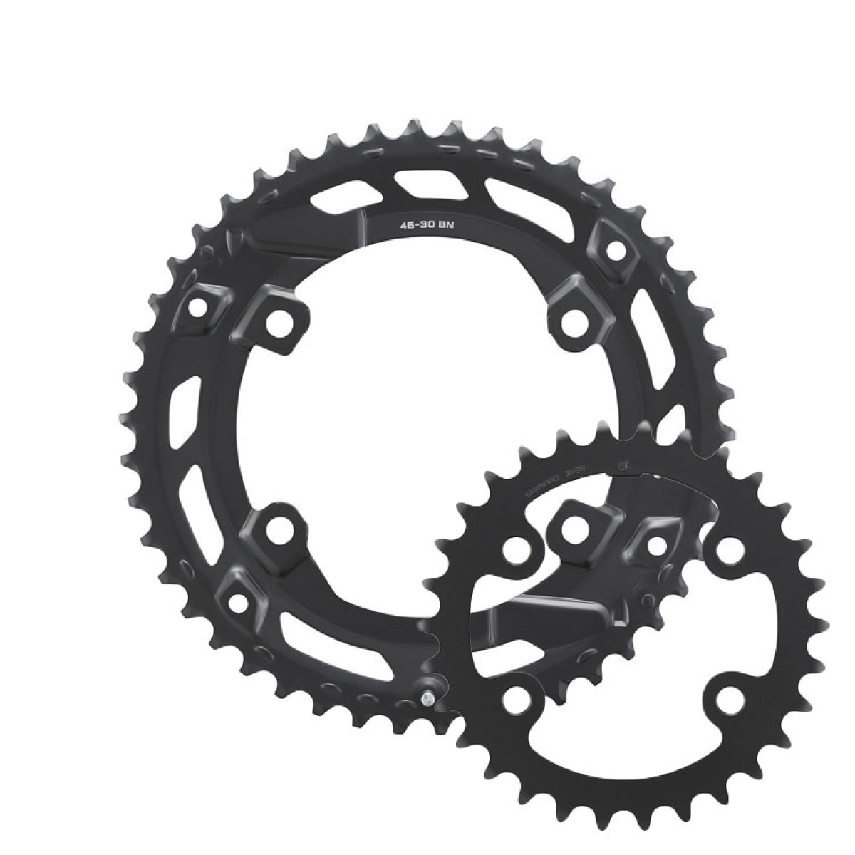 Shimano CUES FC-U6000-2 zobrats | 110 BCD | 2x10/9 ātrumi