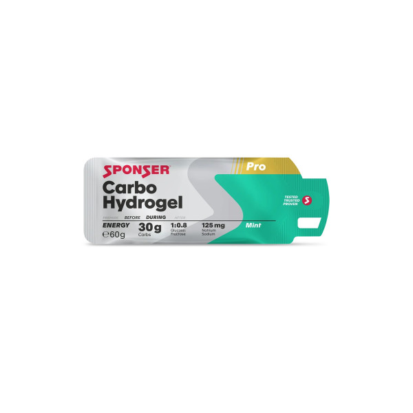 Sponser Carbo Hydrogel enerģijas želeja | 60g | Mint