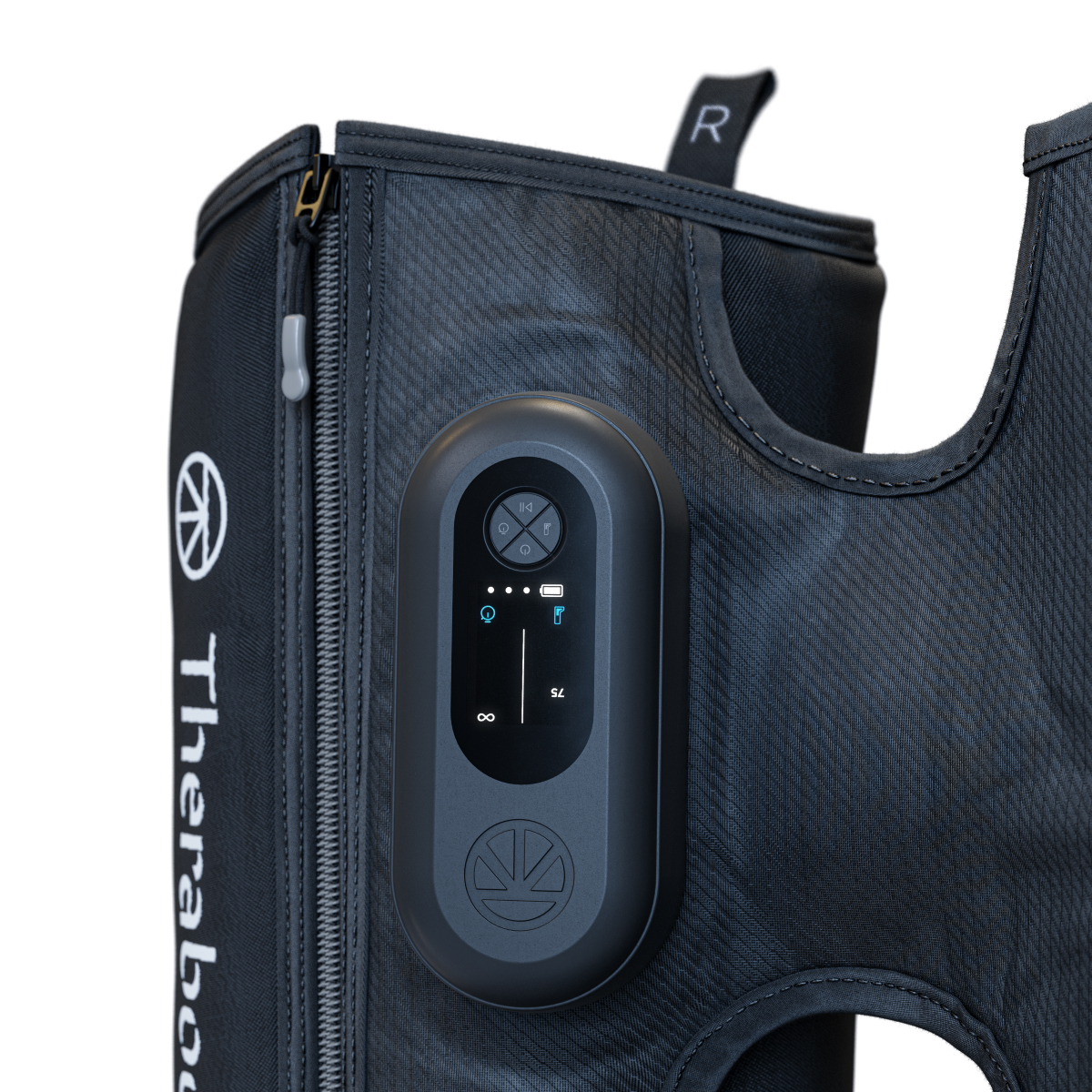 Therabody JetBoots Prime Wireless kāju kompresijas masētājs | Black