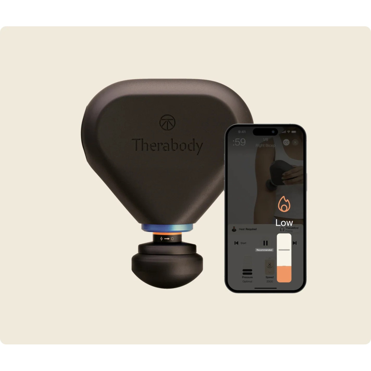 Therabody Theragun Mini Plus masieris | Black