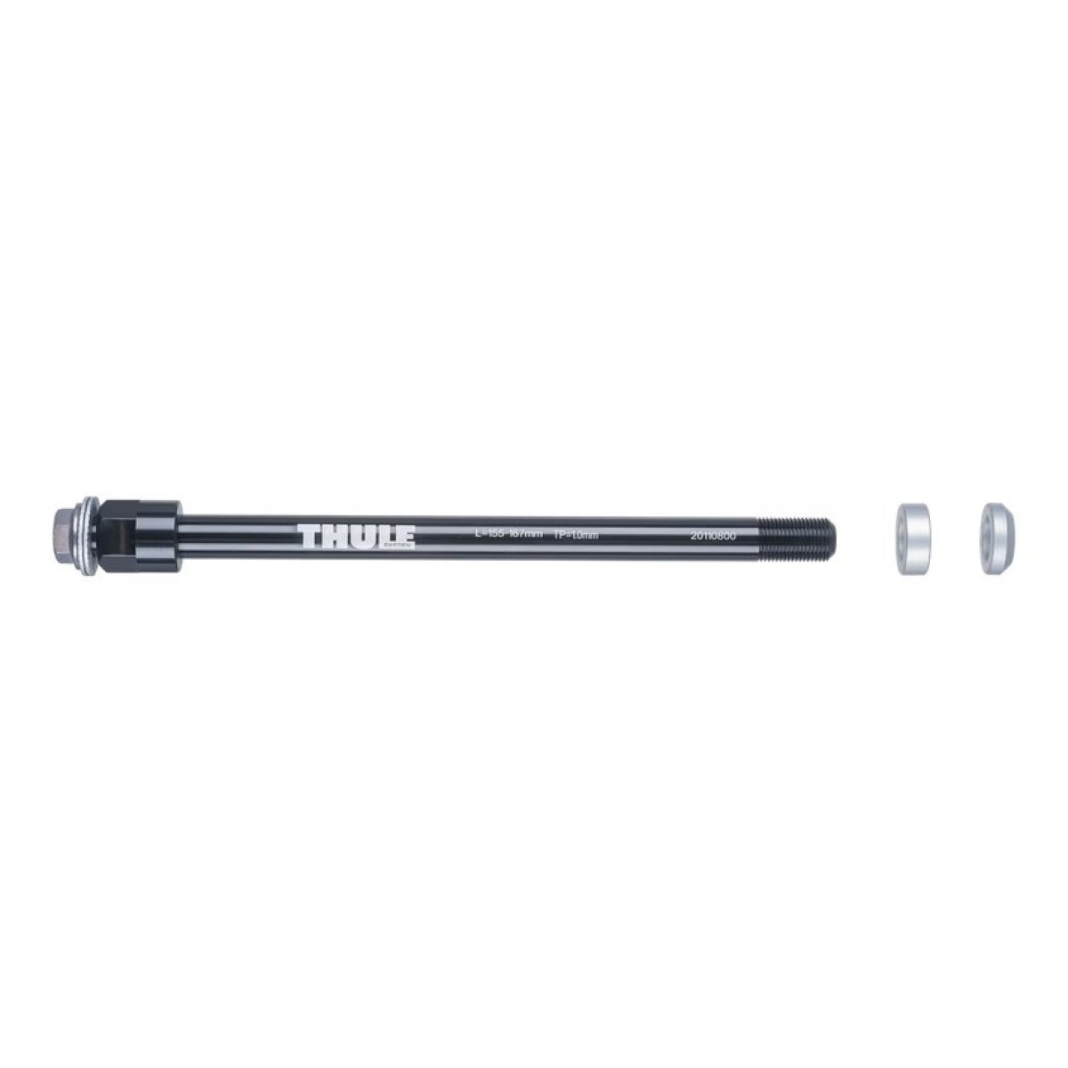 Thule velosipēda piekabes caurass | M12 x 1.0 | 155-167mm