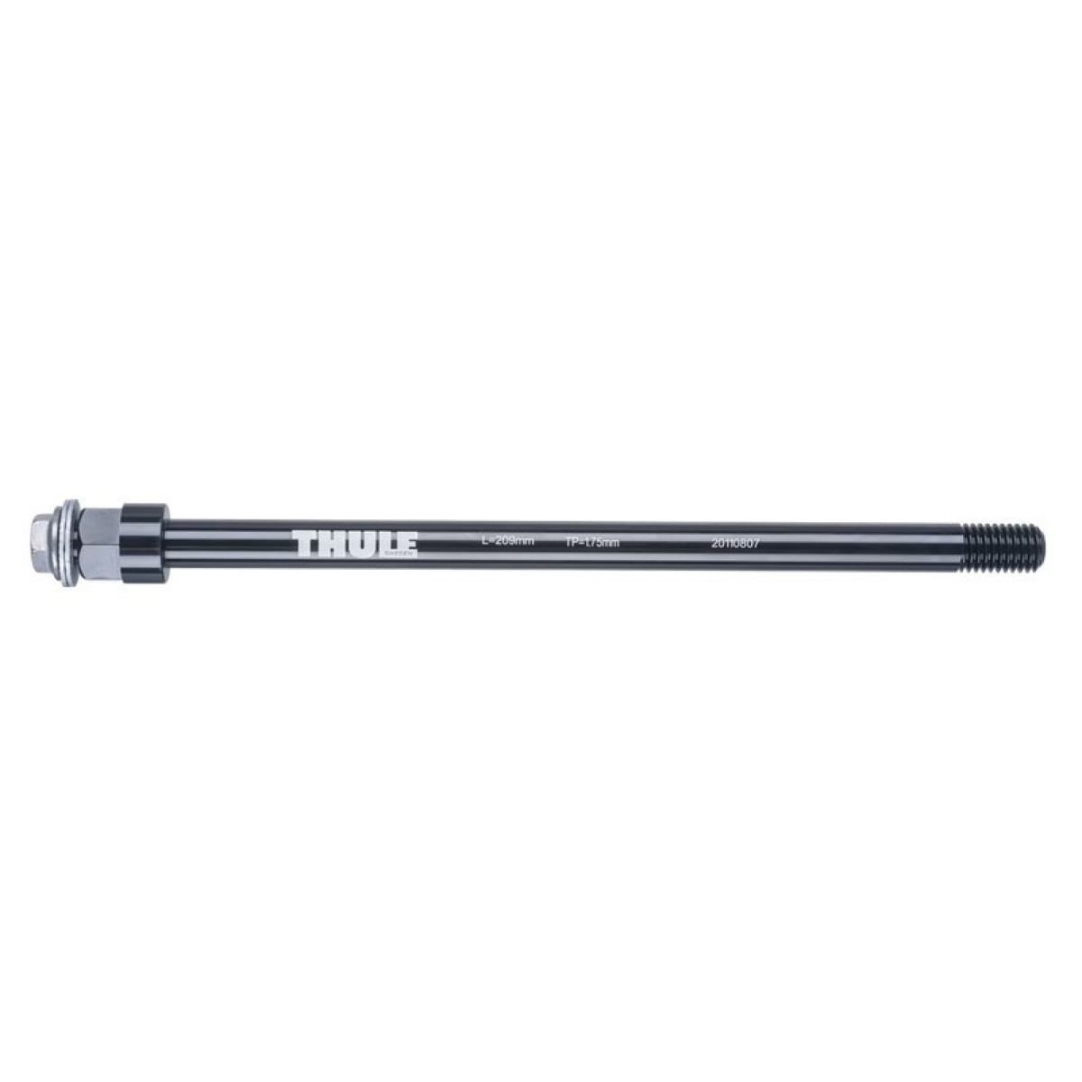 Thule velosipēda piekabes caurass | M12 x 1.75 | 209mm