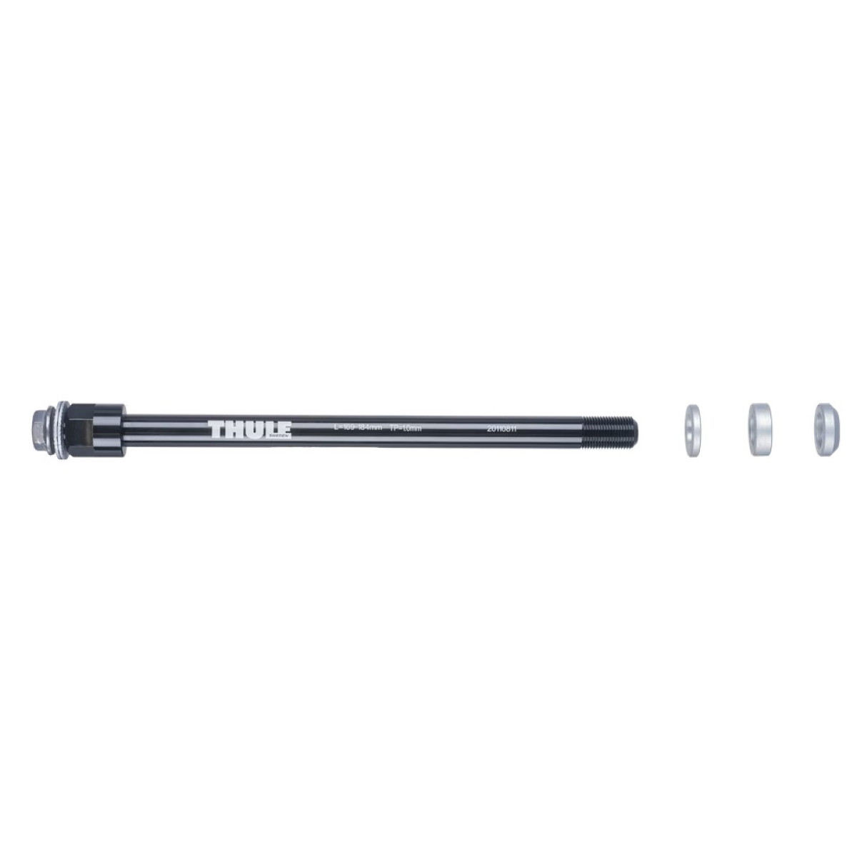 Thule velosipēda piekabes caurass | M12 x 1.0 | 169-184mm